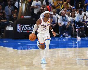 卫冕冠军 蓄势待发！雷霆首发：SGA+多特+华莱士+双塔 杰伦威缺阵