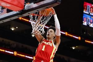 本赛季要起飞！杰伦-约翰逊揭幕战第一节12分 平生涯单节得分最高